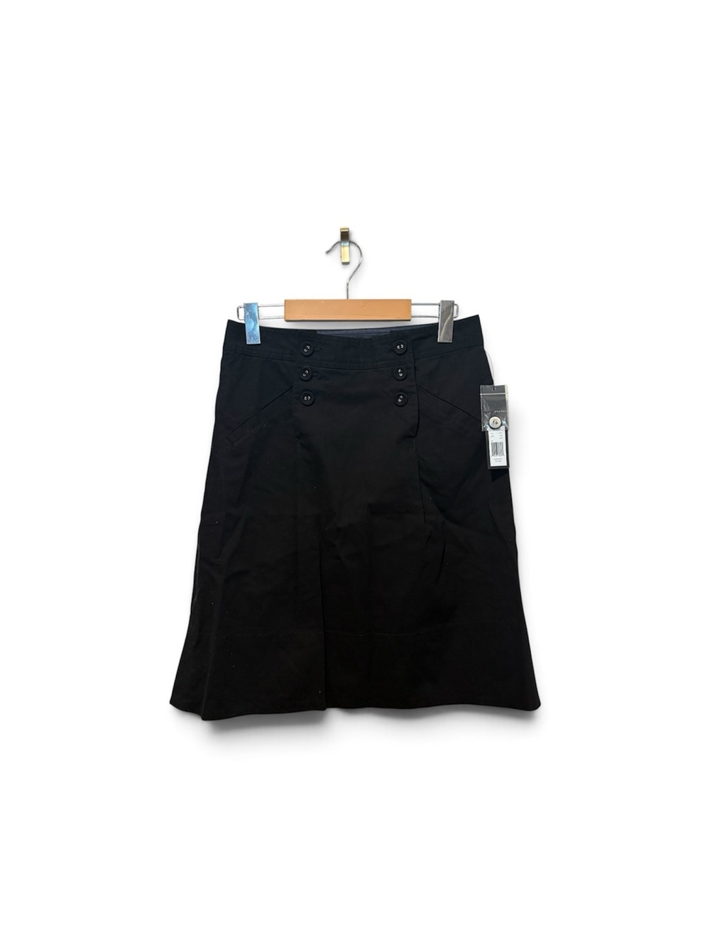 NWT Vintage Marc by Marc Jacobs A-line buttoned black skirt